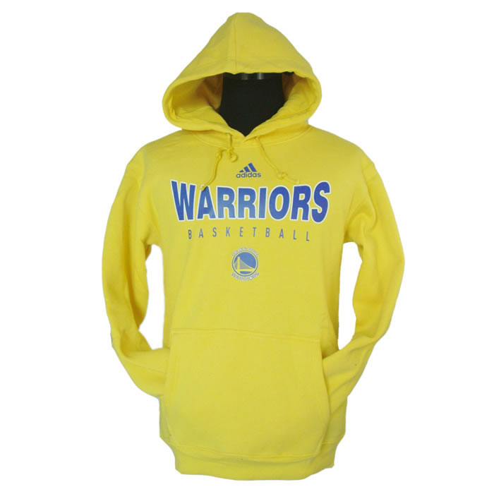 Golden State Warriors Team Logo Yellow Pullover Hoody