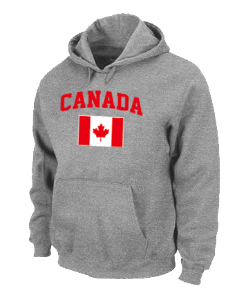 Nike 2014 Olympics Canada Flag Collection Locker Room Pullover L.Grey