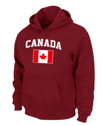 Nike 2014 Olympics Canada Flag Collection Locker Room Pullover Red