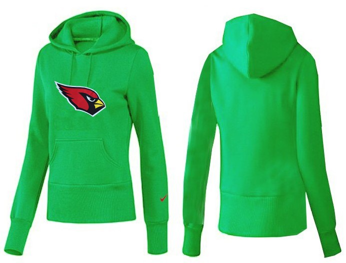Nike Arizona Cardinals Team Logo Green Women Pullover Hoodies (2)
