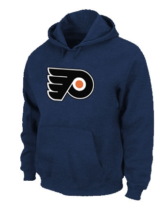 Philadelphia Flyers Big x26 Tall Logo Pullover Hoodie Blue