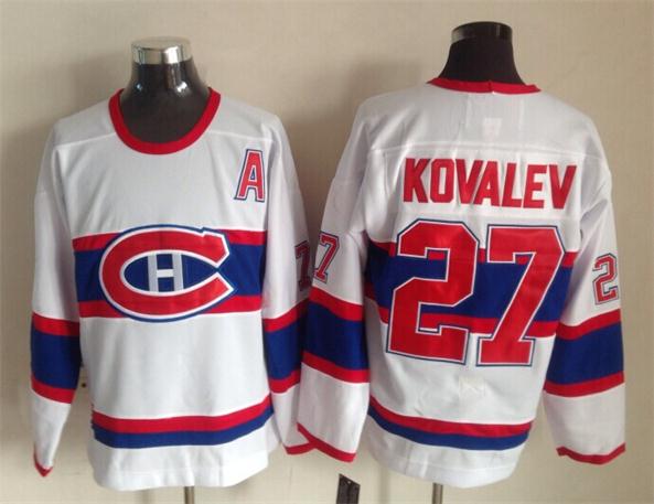 Montreal Canadiens #27 Alex Galchenyuk White Throwback CCM Jerseys