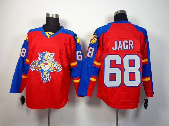 Florida Panthers #68 Jagr Red Jerseys