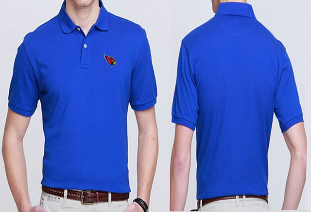 Arizona Cardinals Players Performance Polo Shirt-Blue