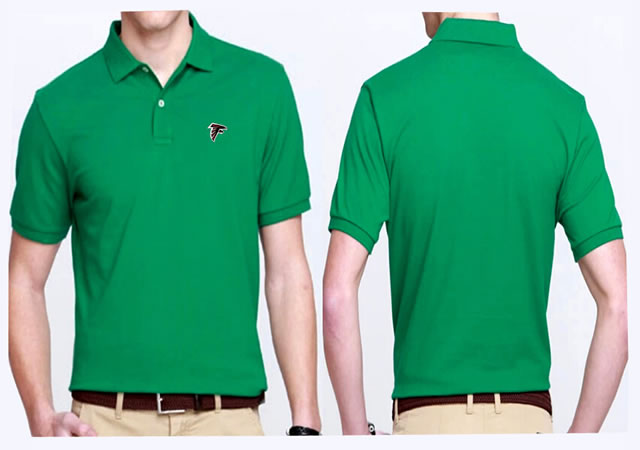 Atlanta Falcons Players Performance Polo Shirt-Green