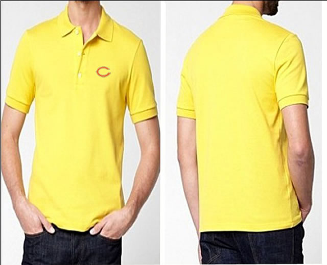Chicago Bears Players Performance Polo Shirt-Yellow