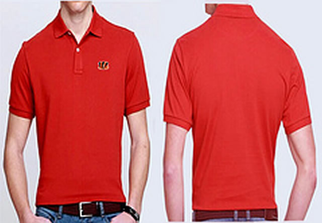 Cincinnati Bengals Players Performance Polo Shirt-Red