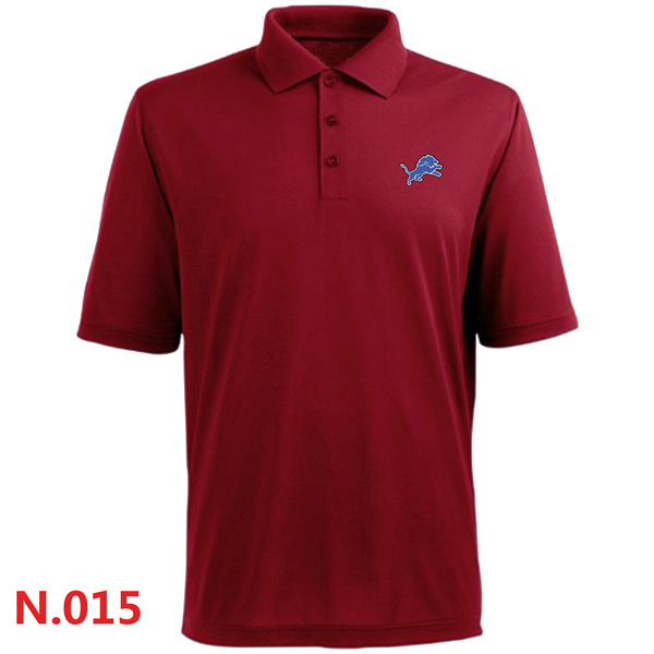 Nike Detroit Lions 2014 Players Performance Polo - Red