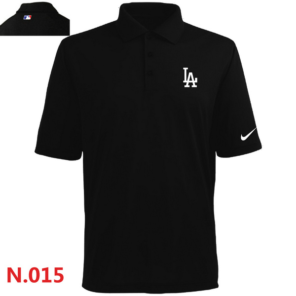 Nike Los Angeles Dodgers 2014 Players Performance Polo Shirt-Black