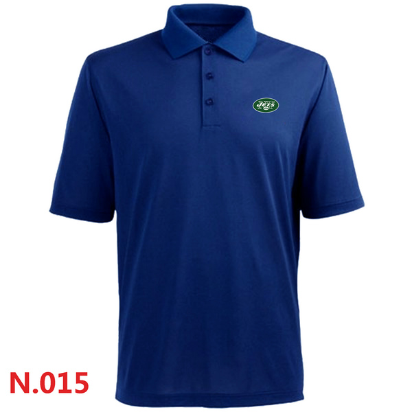 Nike New York Jets Players Performance Polo - Blue