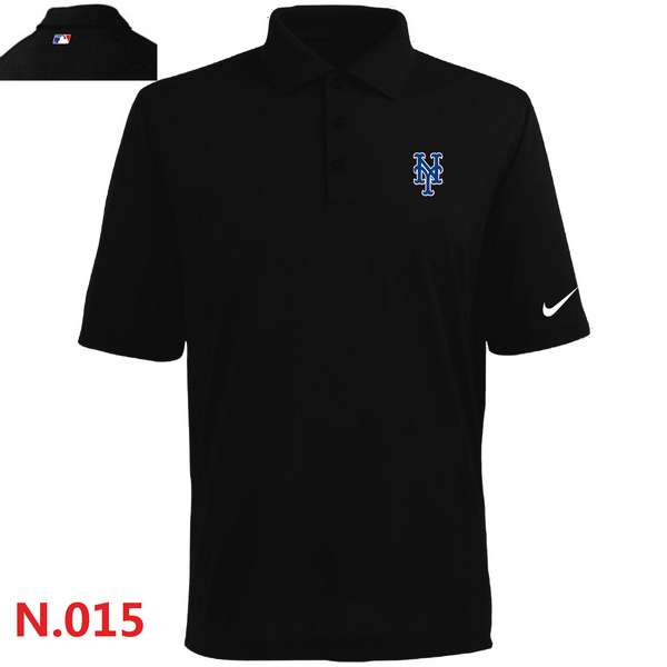 Nike New York Mets 2014 Players Performance Polo Shirt-Black