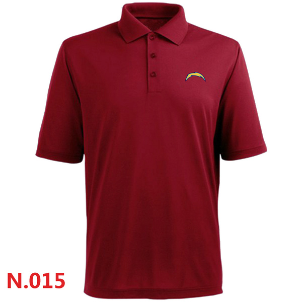 Nike San Diego Chargers Players Performance Polo - Red