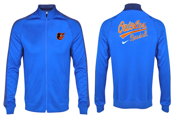 MLB Baltimore Orioles Team Logo 2015 Men Baseball Jacket (9)