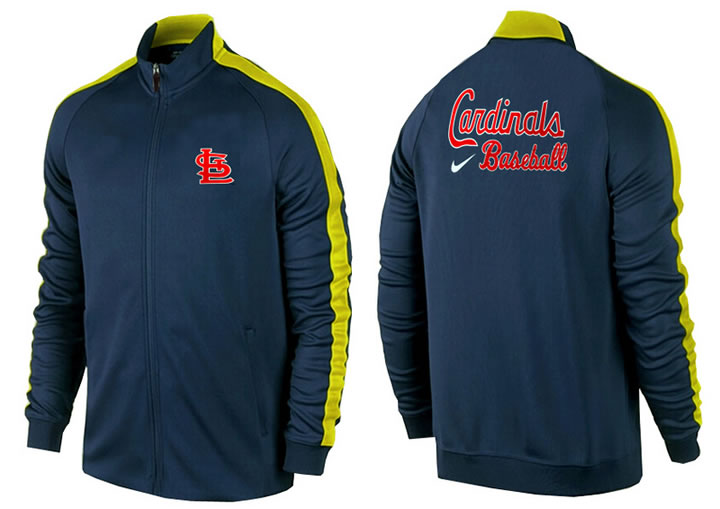 MLB St. Louis Cardinals Team Logo 2015 Men Baseball Jacket (1)