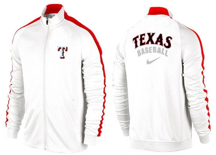 MLB Texas Rangers Team Logo 2015 Men Baseball Jacket (10)