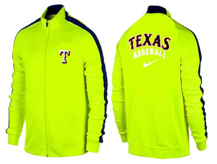 MLB Texas Rangers Team Logo 2015 Men Baseball Jacket (14)