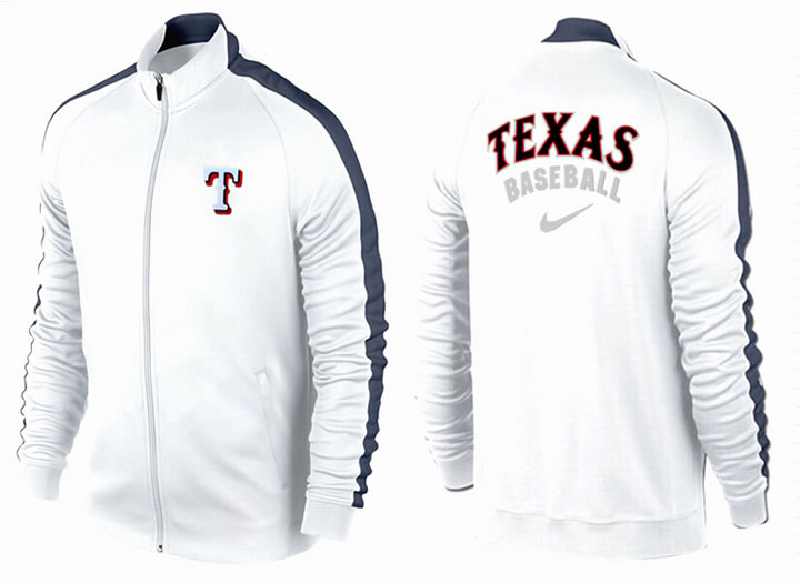 MLB Texas Rangers Team Logo 2015 Men Baseball Jacket (2)