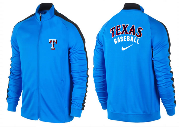MLB Texas Rangers Team Logo 2015 Men Baseball Jacket (8)