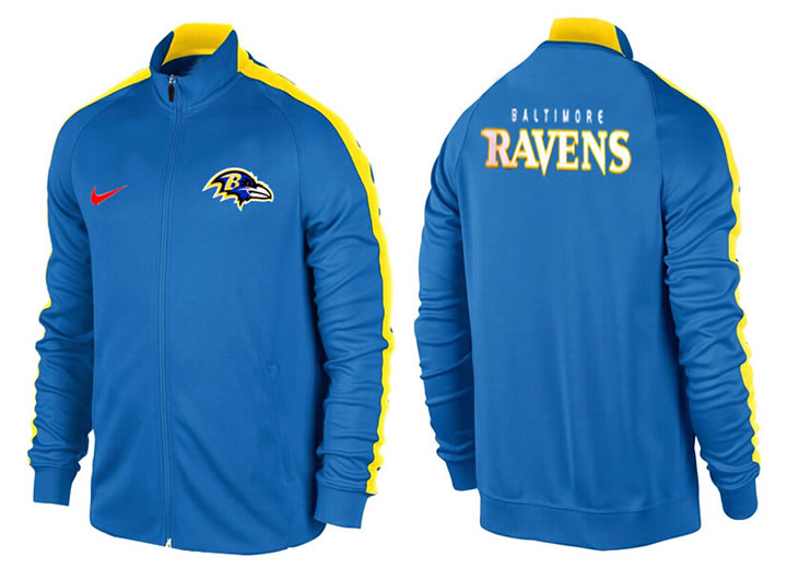NFL Baltimore Ravens Team Logo 2015 Men Football Jacket (17)