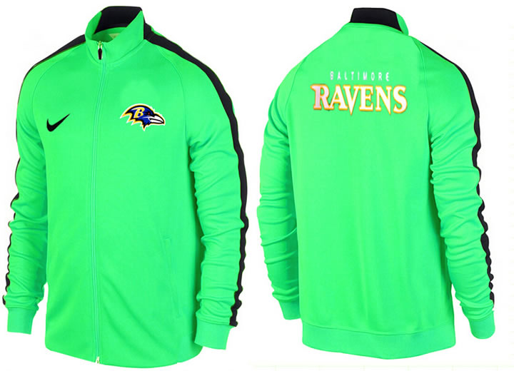 NFL Baltimore Ravens Team Logo 2015 Men Football Jacket (18)