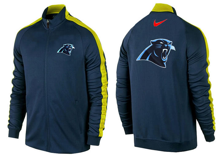 NFL Carolina Panthers Team Logo 2015 Men Football Jacket (1)