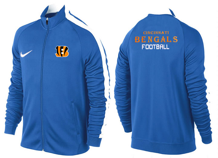 NFL Cincinnati Bengals Team Logo 2015 Men Football Jacket (16)