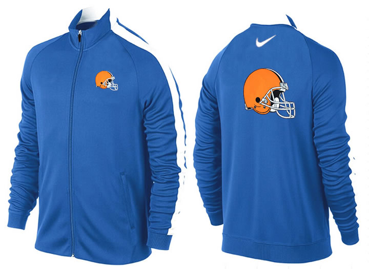 NFL Cleveland Browns Team Logo 2015 Men Football Jacket (16)