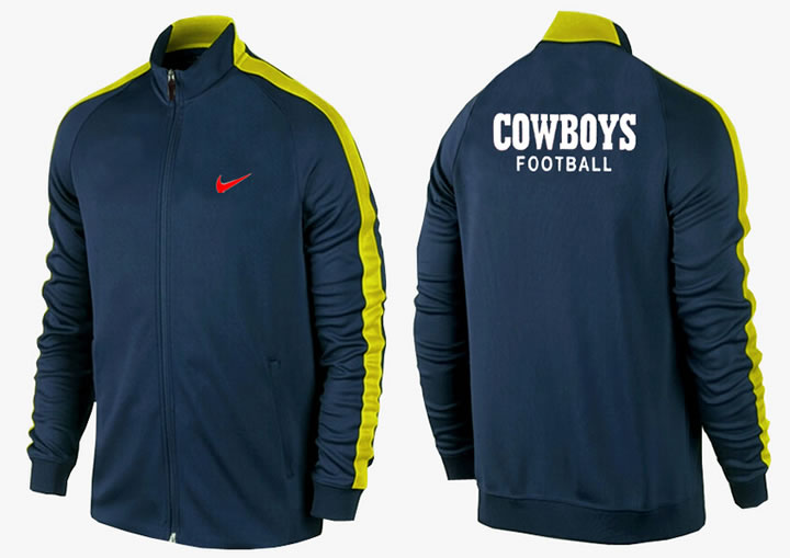 NFL Dallas Cowboys Team Logo 2015 Men Football Jacket (34)