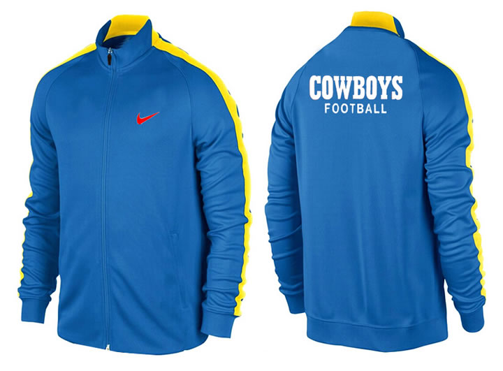 NFL Dallas Cowboys Team Logo 2015 Men Football Jacket (36)