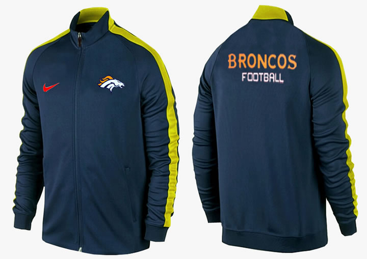 NFL Denver Broncos Team Logo 2015 Men Football Jacket (15)