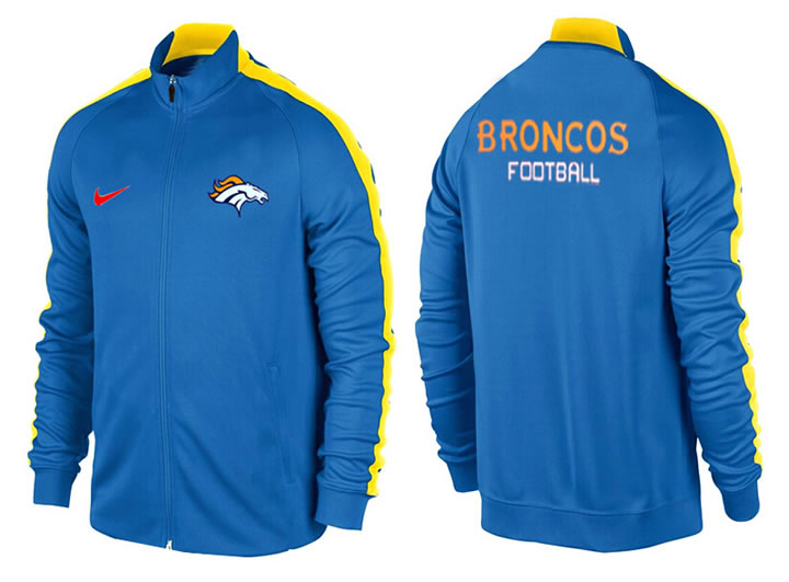 NFL Denver Broncos Team Logo 2015 Men Football Jacket (17)