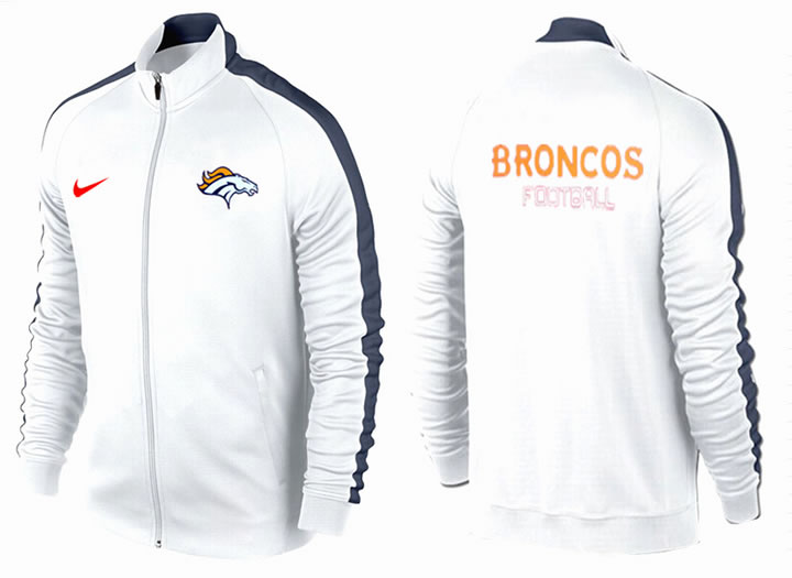 NFL Denver Broncos Team Logo 2015 Men Football Jacket (2)