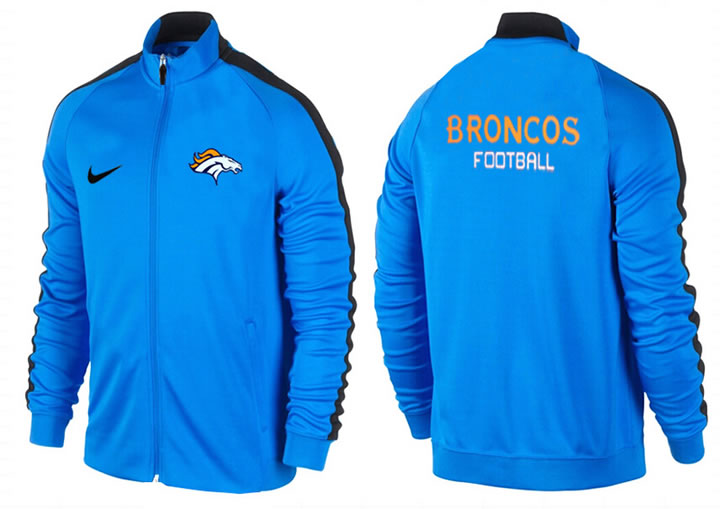 NFL Denver Broncos Team Logo 2015 Men Football Jacket (8)