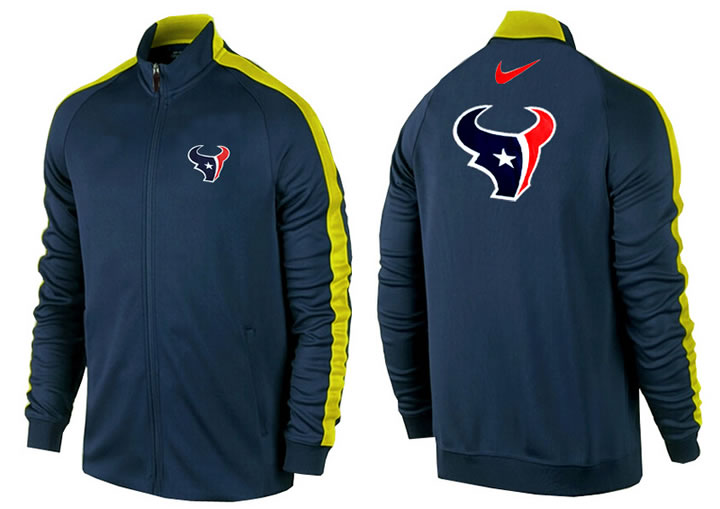 NFL Houston Texans Team Logo 2015 Men Football Jacket (1)