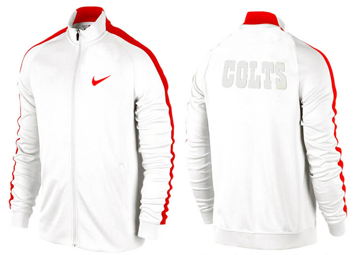 NFL Indianapolis Colts Team Logo 2015 Men Football Jacket (10)