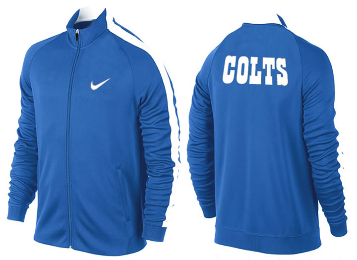 NFL Indianapolis Colts Team Logo 2015 Men Football Jacket (16)