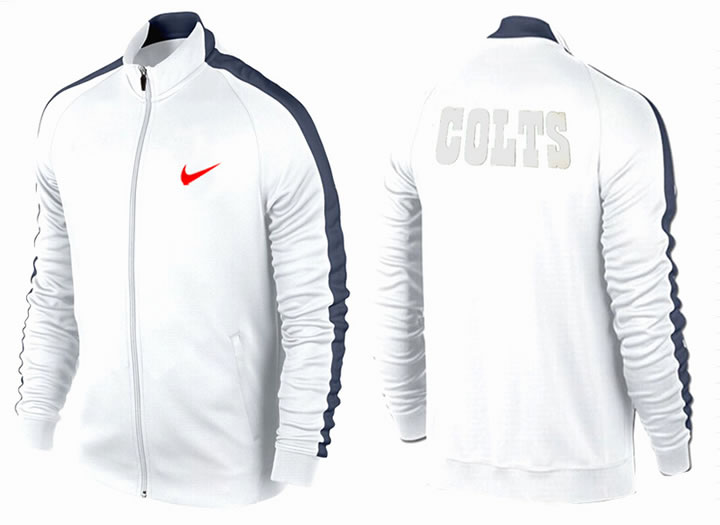 NFL Indianapolis Colts Team Logo 2015 Men Football Jacket (2)