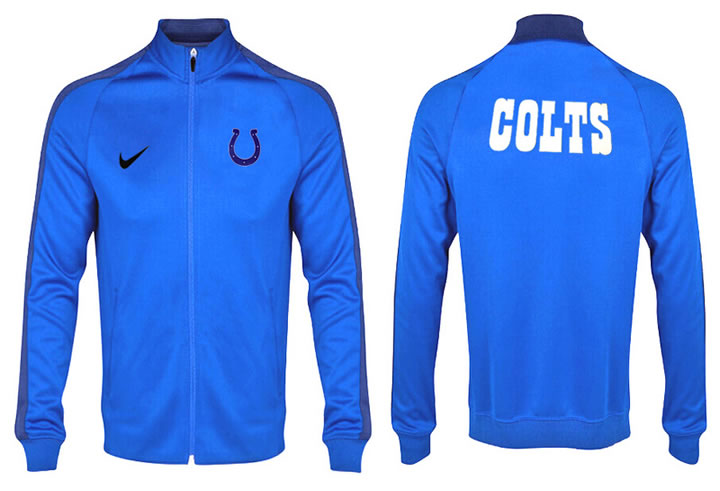 NFL Indianapolis Colts Team Logo 2015 Men Football Jacket (28)