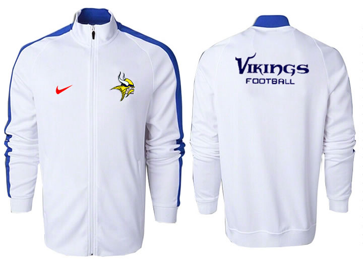 NFL Minnesota Vikings Team Logo 2015 Men Football Jacket (3)