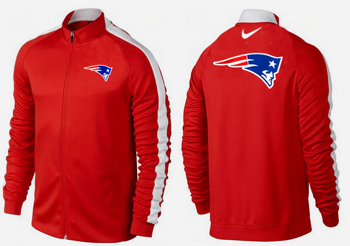 NFL New England Patriots Team Logo 2015 Men Football Jacket (11)