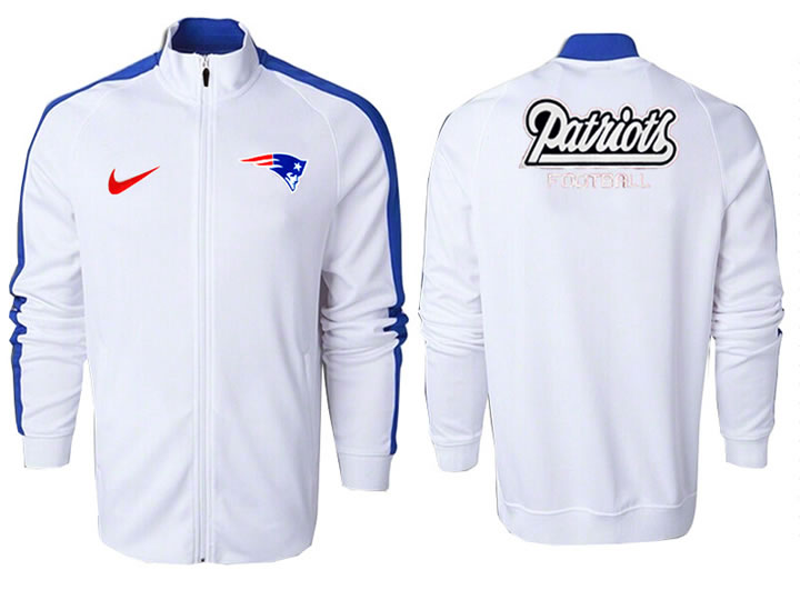 NFL New England Patriots Team Logo 2015 Men Football Jacket (22)