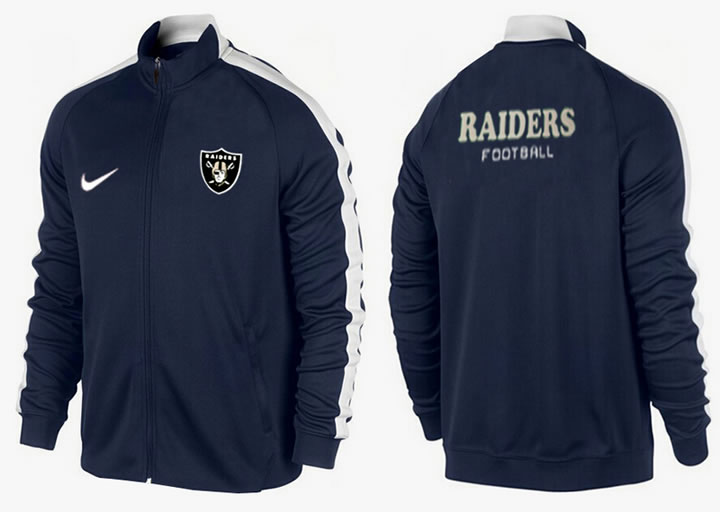 NFL Oakland Raiders Team Logo 2015 Men Football Jacket (32)