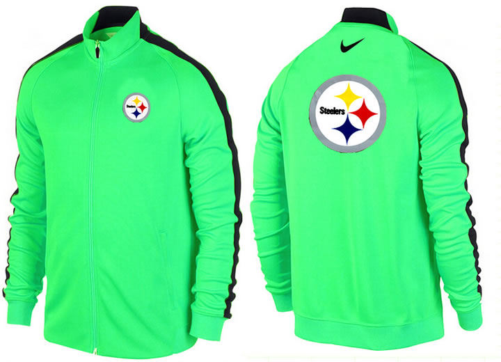 NFL Pittsburgh Steelers Team Logo 2015 Men Football Jacket (18)
