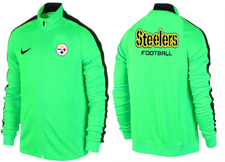 NFL Pittsburgh Steelers Team Logo 2015 Men Football Jacket (37)