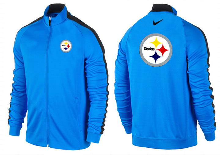 NFL Pittsburgh Steelers Team Logo 2015 Men Football Jacket (8)