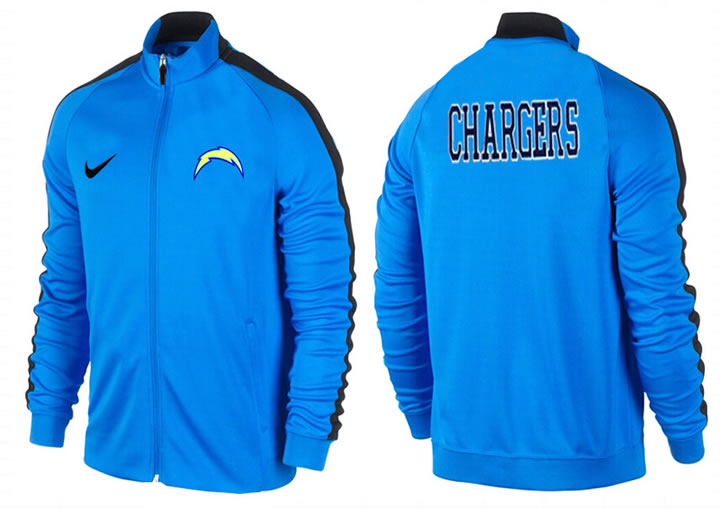NFL San Diego Chargers Team Logo 2015 Men Football Jacket (27)