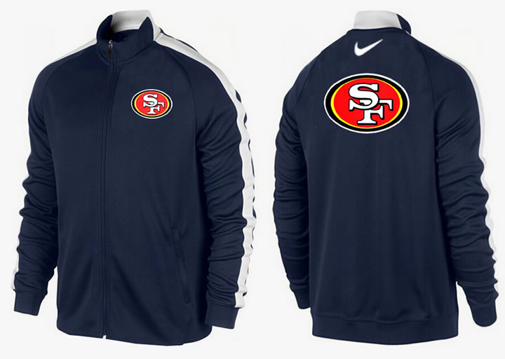 NFL San Francisco 49ers Team Logo 2015 Men Football Jacket (13)
