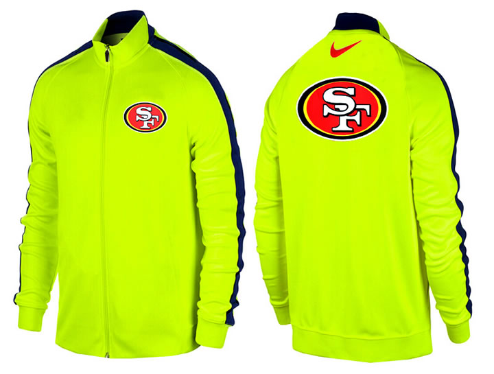 NFL San Francisco 49ers Team Logo 2015 Men Football Jacket (14)