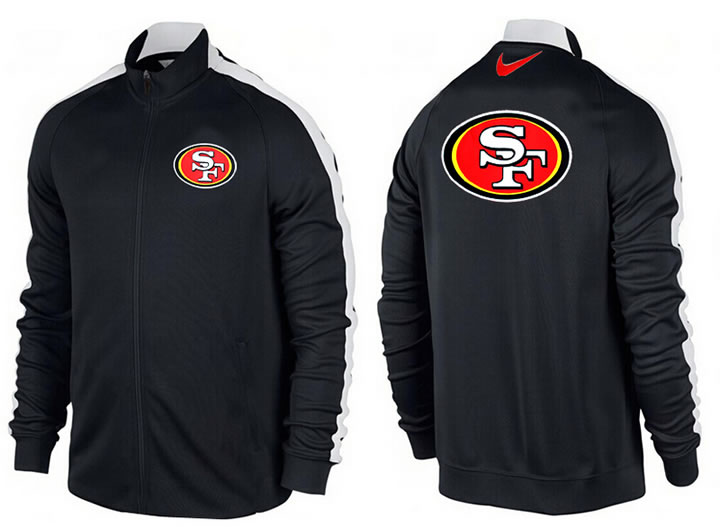 NFL San Francisco 49ers Team Logo 2015 Men Football Jacket (6)
