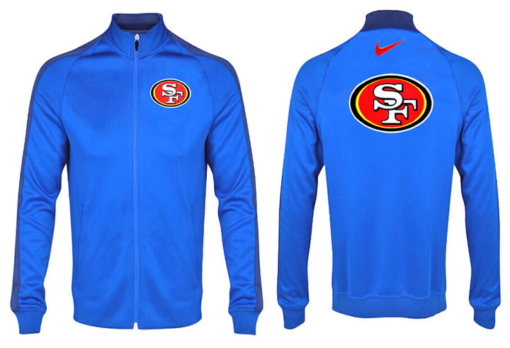 NFL San Francisco 49ers Team Logo 2015 Men Football Jacket (9)